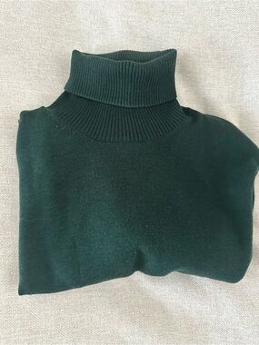 Suitsupply Emerald Green Turtleneck Sweater